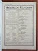 American Motorist AAA 1926 Travel Magazine Americana April November Dec. Lot x 3