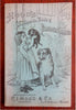 Parlor Games Entertainment Party Tricks c. 1890's Hood's Sarsparilla booklet