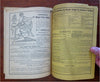 Burdock Blood Bitters Promo Almanac Calendar Health 1889-96 Lot x 4 Booklets