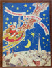 Night Before Christmas Children's Rhyme 1947 Miloche & Kane color pictorial book