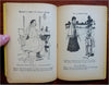 Joke Books Tramps Hobos Americana c. 1910 Lot x 2 color pictorial booklets