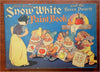Snow White & Seven Dwarves 1938 Walt Disney Children's Coloring Book promo book