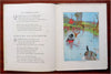 Round the Mulberry Bush Children's Rhymes c. 1905 art nouveau juvenile book