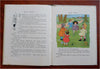 Round the Mulberry Bush Children's Rhymes c. 1905 art nouveau juvenile book