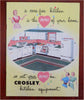 Crosley Kitchen 1952-54 Equipment Lot x10 Pictorial Trade catalogues & prize map