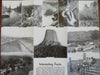Grand Canyon National Park Sheridan Big Horns Lot x 2 Travel Brochures c. 1930's