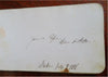 American Autograph Keepsake Album c. 1888 Maine leather souvenir booklet