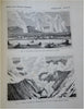 Danish Royal Geographic Society Journal 1877 Iceland rare book w/ 16 maps views