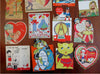 Valentine's Day Greeting Cards Lot x 85 Love Hearts Romance c. 1920's & 30's lot