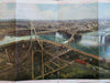 Niagara Belt Line Travel Brochure Buffalo New York Panoramic View 1915 brochure