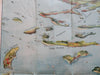 Boston Harbor & South Shore Provincetown c. 1910 folding panorama map