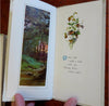 Gift Books c.1910 chromolitho lot x 6 books Well Wishes Valentines Condolences