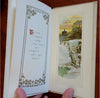 Gift Books c.1910 chromolitho lot x 6 books Well Wishes Valentines Condolences