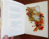 Gift Books Condolences Meditations Poetry c. 1890's illustrated lot x 6