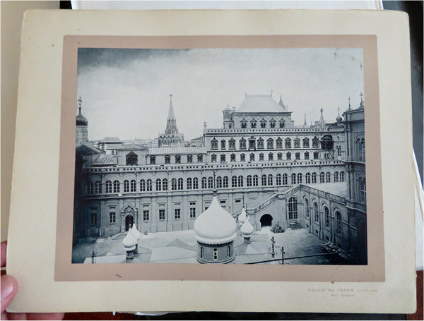 Russia Kremlin Moscow Cathedrals Palaces & Art c.1910 Loukomski folio 120 plates