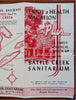 Battle Creek Sanitarium Michigan Health Spa c. 1950 pictorial ad brochure w/ map