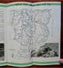 Vermont Hunting & Fishing Vacation Brochure 1937 tourist info w/ maps