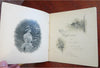 Poetry Gift Books Chromolithography c. 1880-90's color lithography lot x 3 books