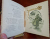 Poetry Gift Books Chromolithography c. 1880-90's color lithography lot x 3 books