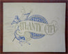 Atlantic City New Jersey Souvenir Album c. 1915 Street & Beach Scenes book