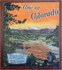 Colorado Tourist Brochure Vacation Spots Sightseeing c. 1930's pictorial booklet