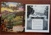 Colorado Tourist Brochure Vacation Spots Sightseeing c. 1930's pictorial booklet