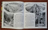 Colorado Tourist Brochure Vacation Spots Sightseeing c. 1930's pictorial booklet