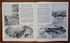 Colorado Tourist Brochure Vacation Spots Sightseeing c. 1930's pictorial booklet