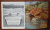 Colorado Tourist Brochure Vacation Spots Sightseeing c. 1930's pictorial booklet