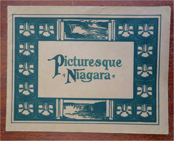 Niagara Falls Travel Souvenir Landscape Views c. 1910's pictorial tourist book