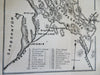 Lake Winnipesaukee New Hampshire Laconia Wolfboro c. 1876-86 miniature map