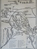 Lake Winnipesaukee New Hampshire Laconia Wolfboro c. 1876-86 miniature map