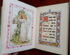 Souvenir Greeting Books Christianity Poetry Condolence c. 1910's Lot x 4 books