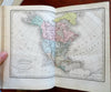 Geographic Dictionary Ancient & Modern 1855 Meissas Michelot book w/ 8 hc maps