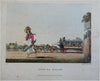 British Scenes of Life Fashion County Fair 1825 Lot x 8 hand colored prints