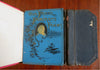 Salesman Sample Children's Book Sammelband c. 1890's subscription book covers