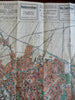 Utrecht Netherlands Tourist City Plan 1926 large folding travel brochure