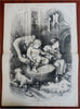 Santa Claus Thomas Nast Harper's Reconstruction newspaper 1876 complete issue