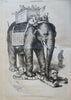 Nast GOP Elephant Tilden Tammany politics Harper's Reconstruction 1876 issue