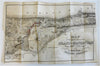 Battle of Harlem Heights British Manhattan New York City 1868 historical map