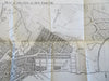 New York City in 1791 Lower Manhattan Long Island 1851 historical city plan map