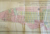 New York City Common Lands Property Owners Lower Manhattan 1861 historical map