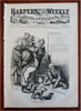 Thomas Nast Uncle Sam cover Football Harper's newspaper 1876 complete issue