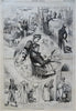 Thomas Nast Uncle Sam cover Football Harper's newspaper 1876 complete issue