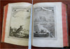 China Korea Tartary Asia Exploration 1758 Prevost book 38 plates view maps