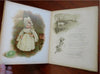 Tiny Toddlers Children's Stories c. 1890 Helen Jackson color plate juvenile book