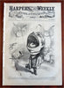 New York City 100 Years Ago Map Harper's Reconstruction Nast art 1876 issue