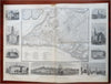 New York City 100 Years Ago Map Harper's Reconstruction Nast art 1876 issue