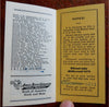 Bristol's Limousine Service California Travel Booklet Road Map c. 1920's promo