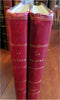 La Nature French Scientific Review Arts 1907 Illustrated rare 2 vol. leather set